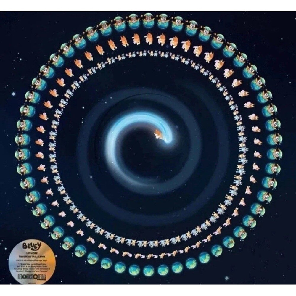 Bluey - Up Here Zoetrope Picture Disc LP Vinyl RSD 2026 (Record Store Day)